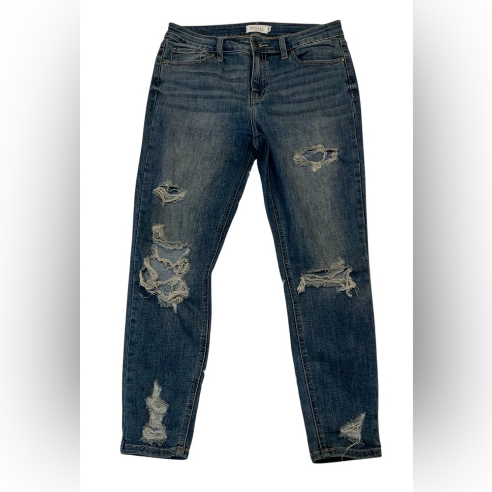 Oasis Women’s Denim Ripped Jeans